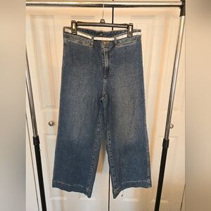 GAP Women's Blue Flare & Wide Leg Jeans